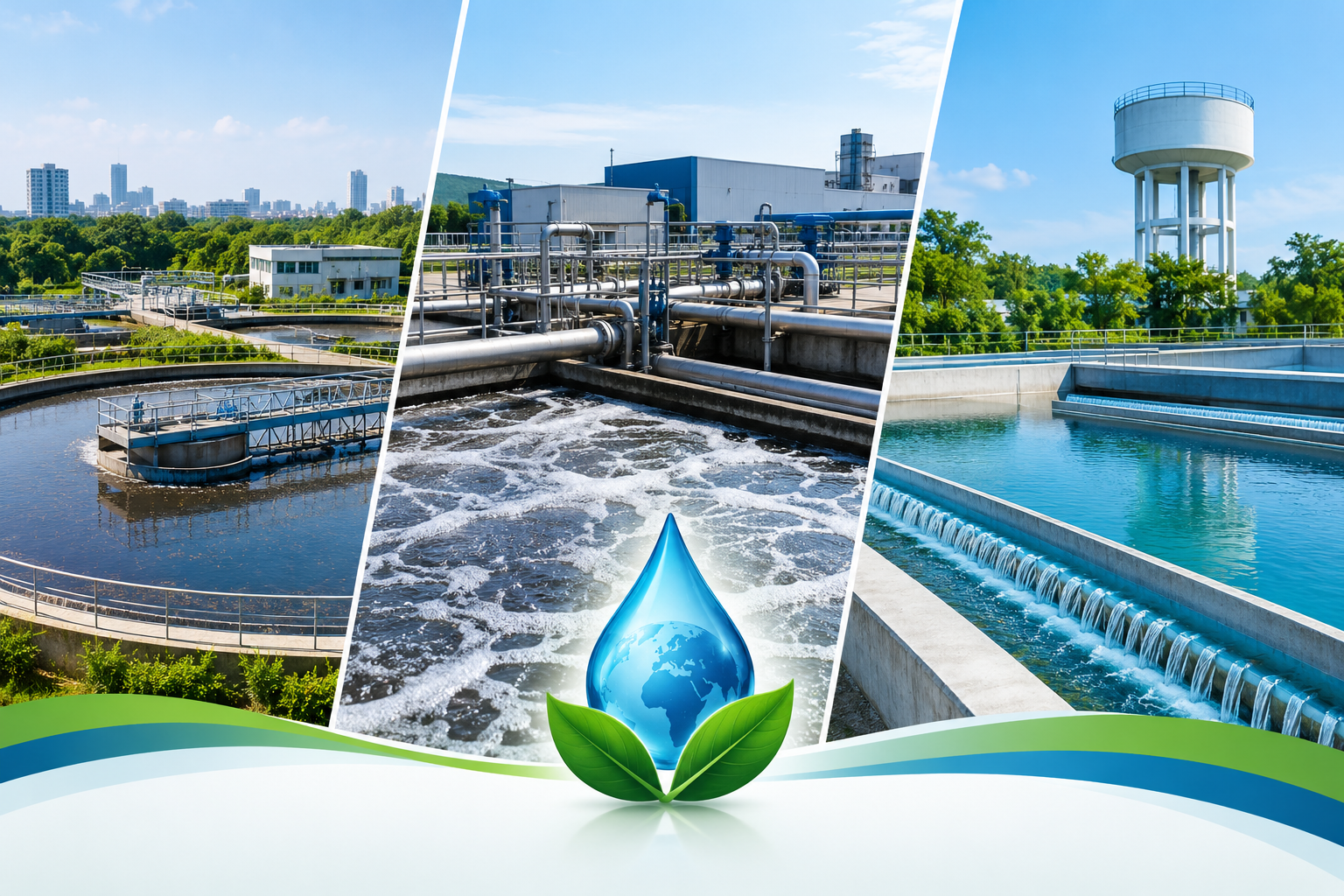 Wastewater Treatment Solutions: STP, ETP & WTP for Sustainable Water Management